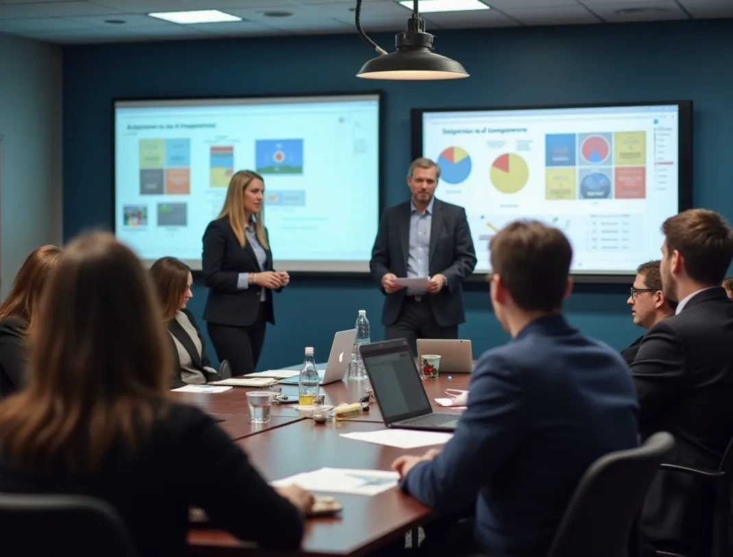 Leadership coaching session